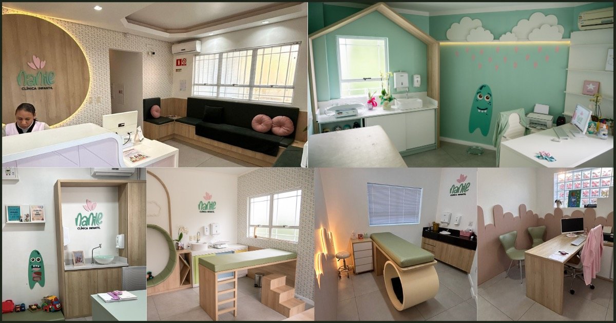 O espaço da Nanile Clínica Infantil, em Santa Cruz do Sul-RS