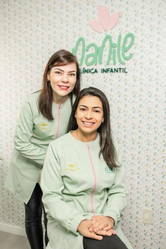 Ingre Paz e Maitê Lima, consultoria em amamentação na Nanile Clínica Infantil
